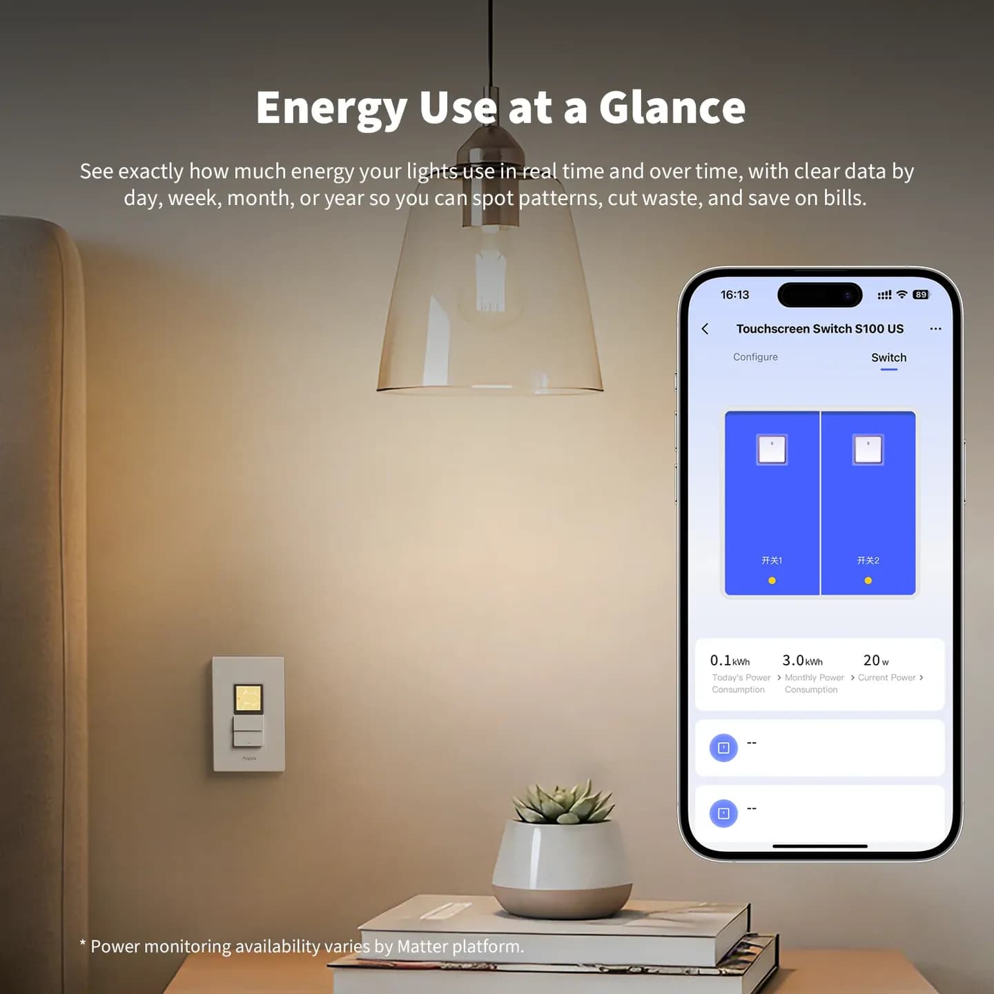 Aqara Touchscreen Switch S100 US — Hình 7