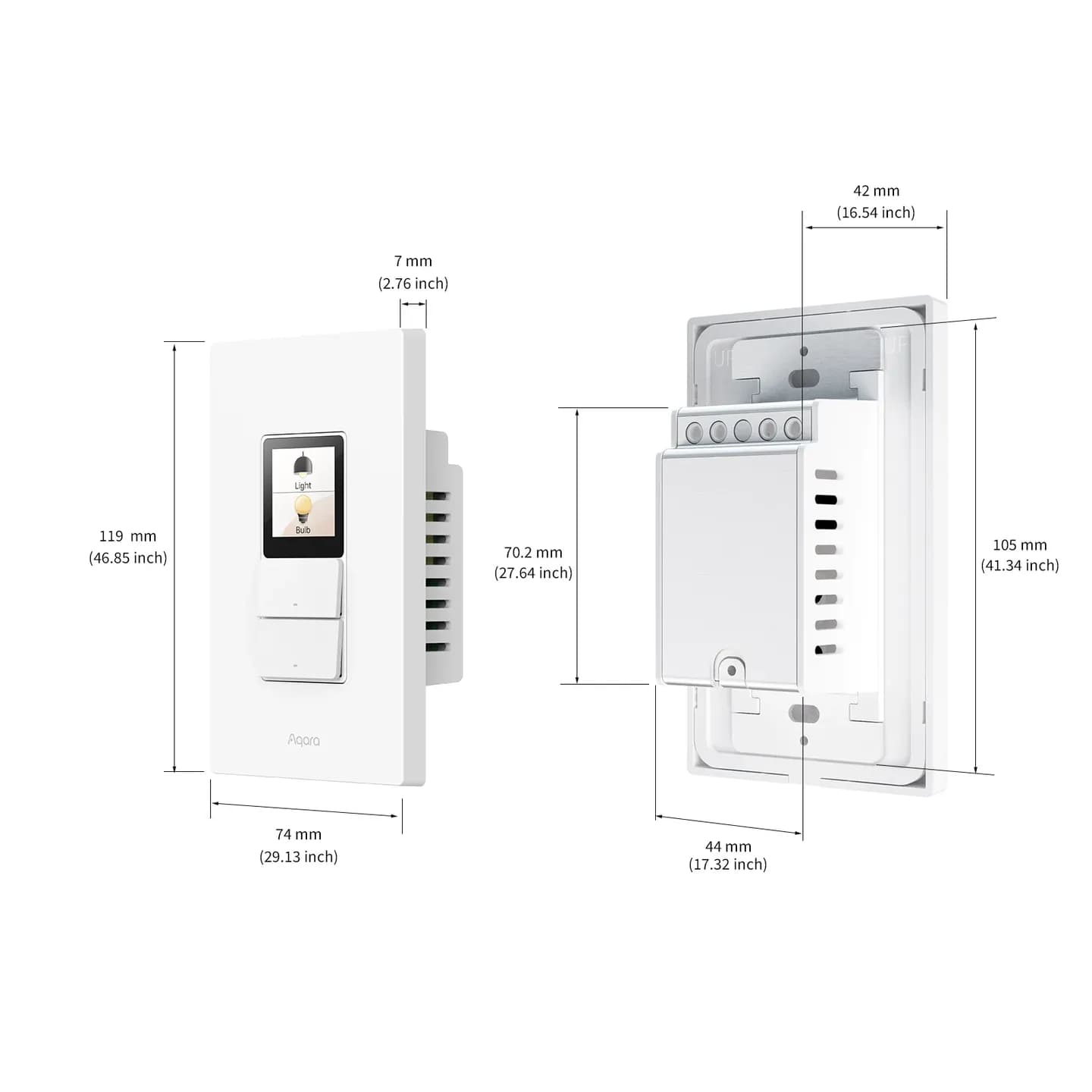 Aqara Touchscreen Switch S100 US — Hình 8